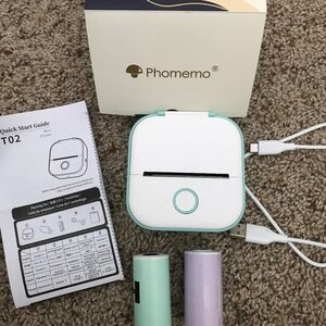 mini thermal printer and accessories